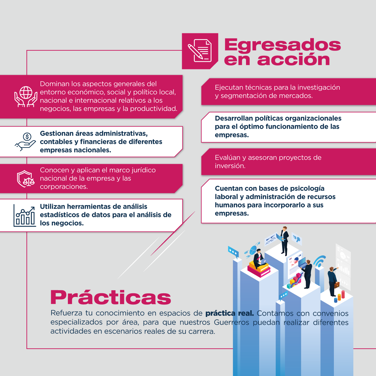 Un licenciado en Gestión Empresarial y Productividad puede llevar a cabo diversas tareas en el campo laboral. ¿Te gustaría conocerlas? 
